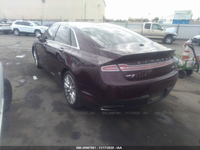 Photo 2 VIN: 3LN6L2G97DR826234 - LINCOLN MKZ 