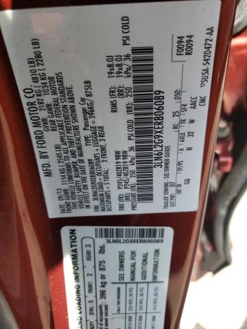 Photo 12 VIN: 3LN6L2G9XER806089 - LINCOLN MKZ 