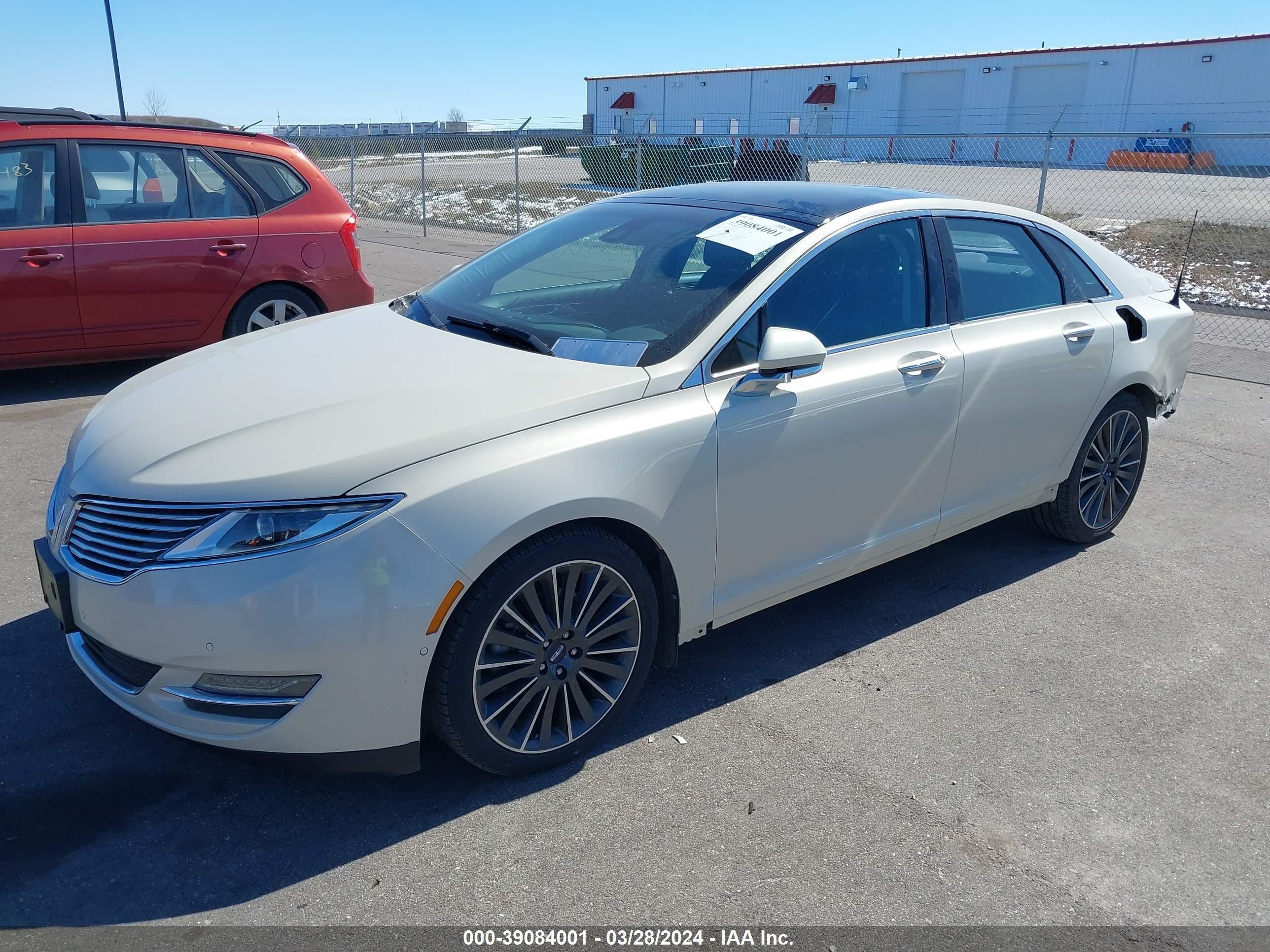 Photo 1 VIN: 3LN6L2G9XER820400 - LINCOLN MKZ 