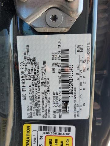 Photo 9 VIN: 3LN6L2G9XER833485 - LINCOLN MKZ 