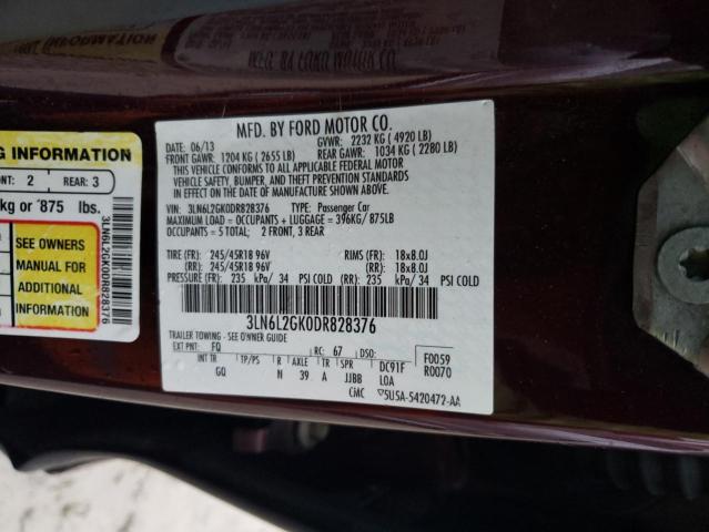 Photo 11 VIN: 3LN6L2GK0DR828376 - LINCOLN MKZ 