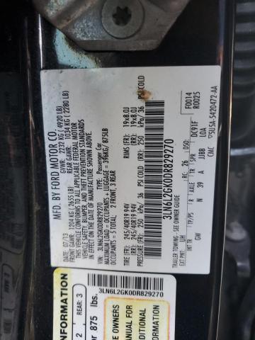 Photo 11 VIN: 3LN6L2GK0DR829270 - LINCOLN MKZ 