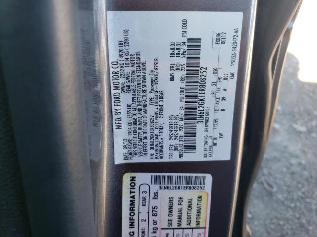 Photo 11 VIN: 3LN6L2GK1ER808252 - LINCOLN MKZ 