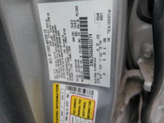 Photo 11 VIN: 3LN6L2GK6GR633774 - LINCOLN MKZ 