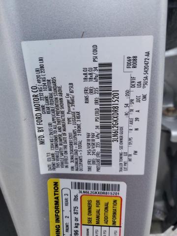 Photo 11 VIN: 3LN6L2GKXDR815201 - LINCOLN MKZ 