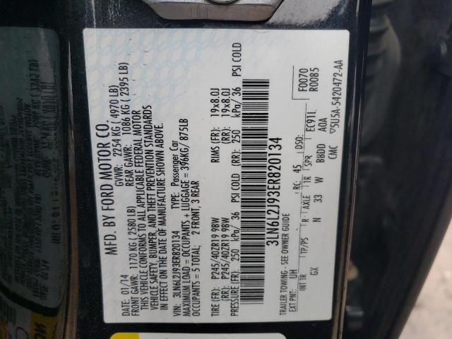 Photo 11 VIN: 3LN6L2J93ER820134 - LINCOLN MKZ 