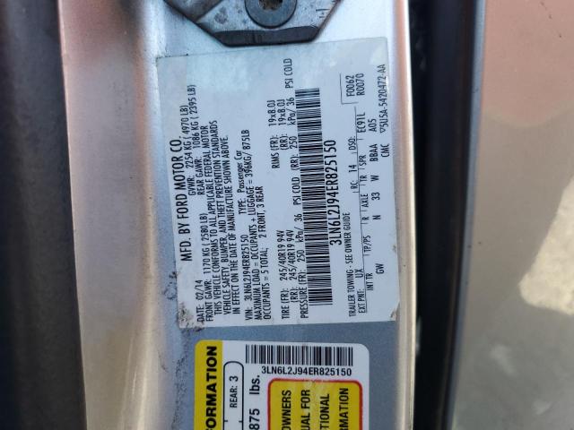 Photo 11 VIN: 3LN6L2J94ER825150 - LINCOLN MKZ 