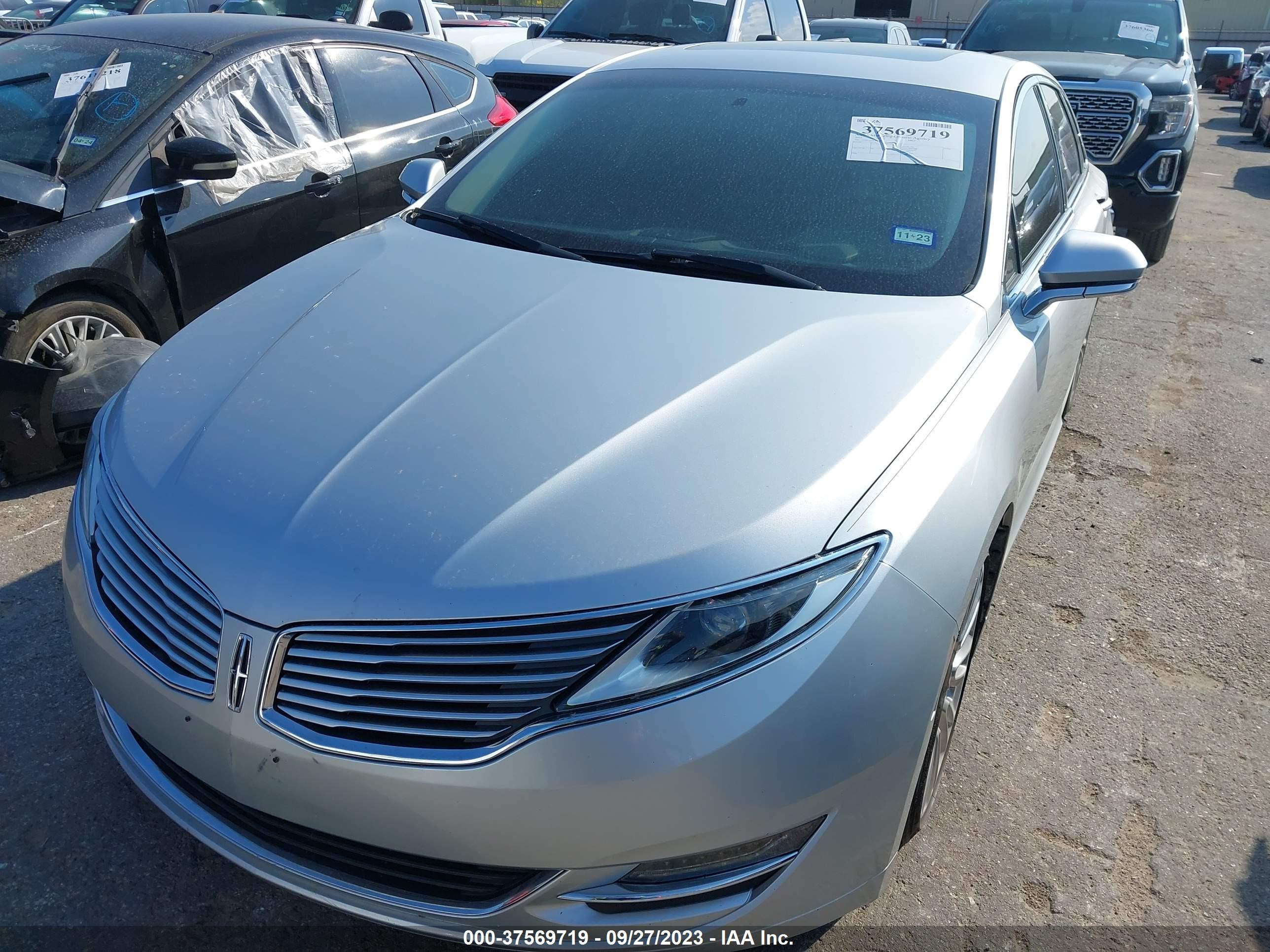 Photo 1 VIN: 3LN6L2J95ER820085 - LINCOLN MKZ 