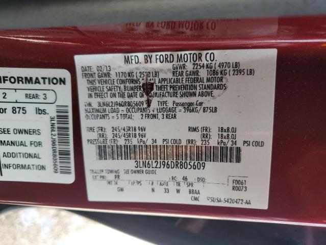 Photo 11 VIN: 3LN6L2J96DR805609 - LINCOLN MKZ 