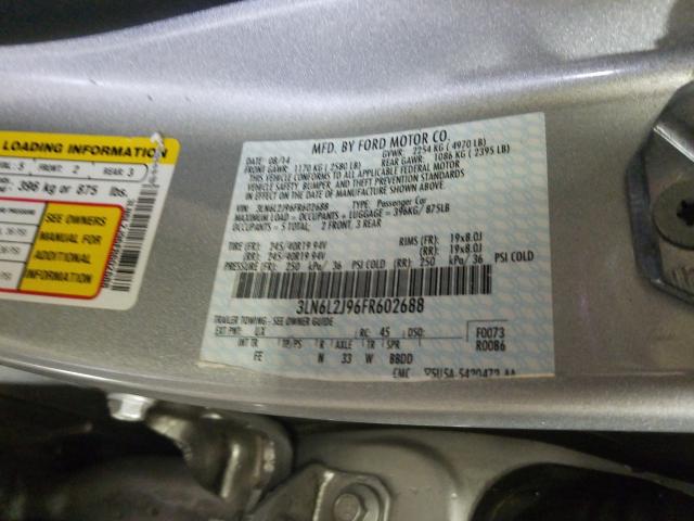 Photo 9 VIN: 3LN6L2J96FR602688 - LINCOLN MKZ 