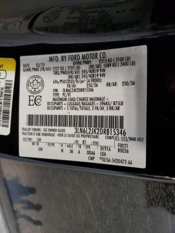 Photo 11 VIN: 3LN6L2JK2DR815346 - LINCOLN MKZ 