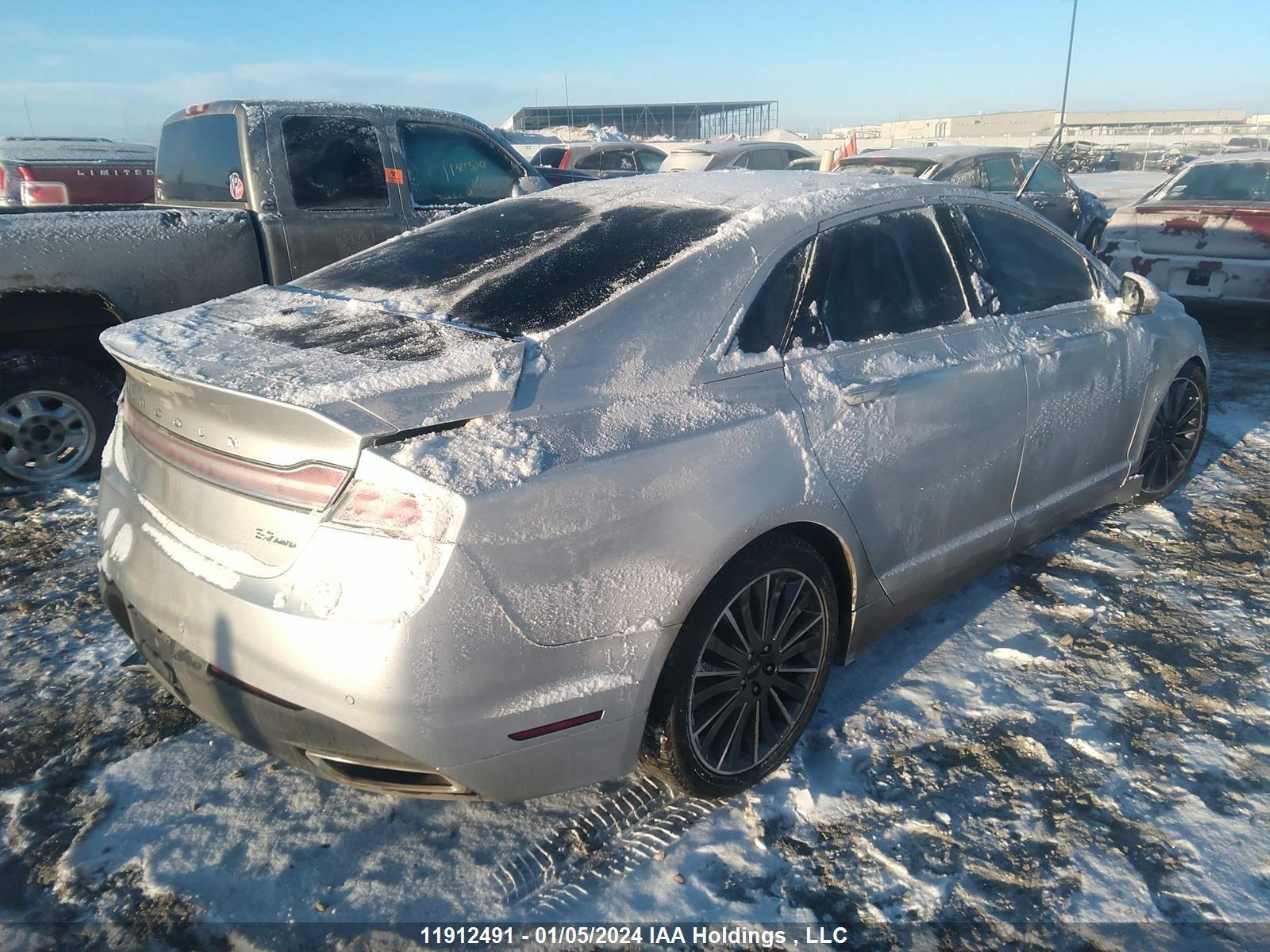 Photo 3 VIN: 3LN6L2JK3ER827328 - LINCOLN MKZ 