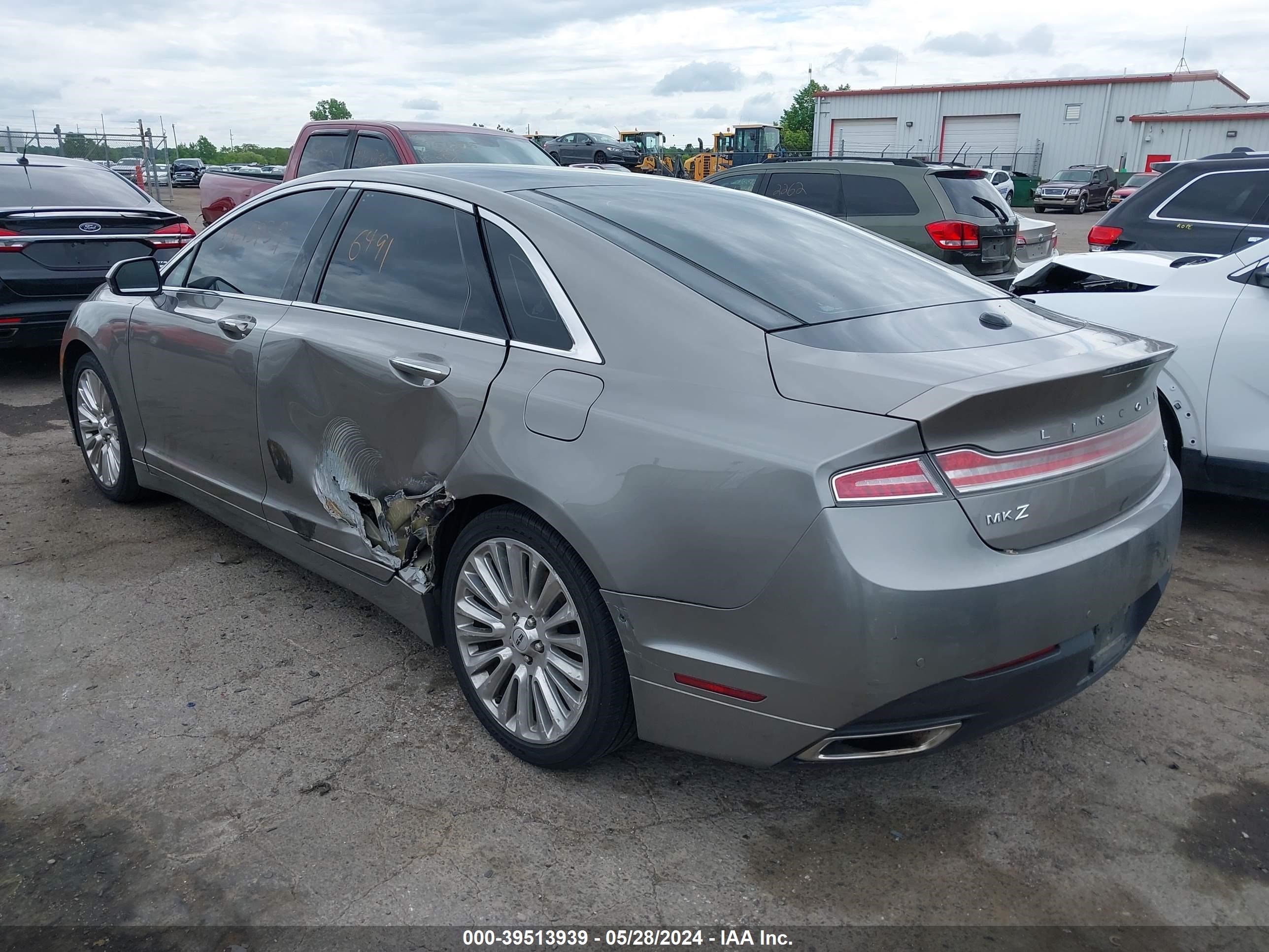 Photo 2 VIN: 3LN6L2JK4FR626491 - LINCOLN MKZ 