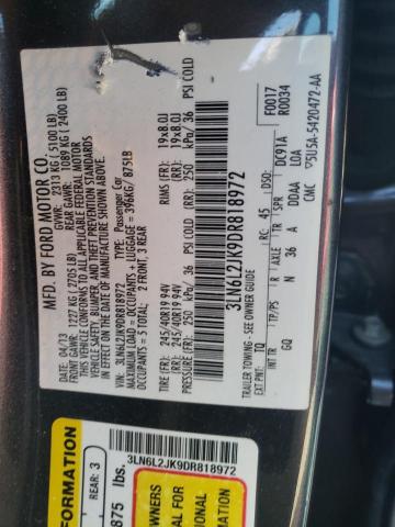 Photo 11 VIN: 3LN6L2JK9DR818972 - LINCOLN MKZ 