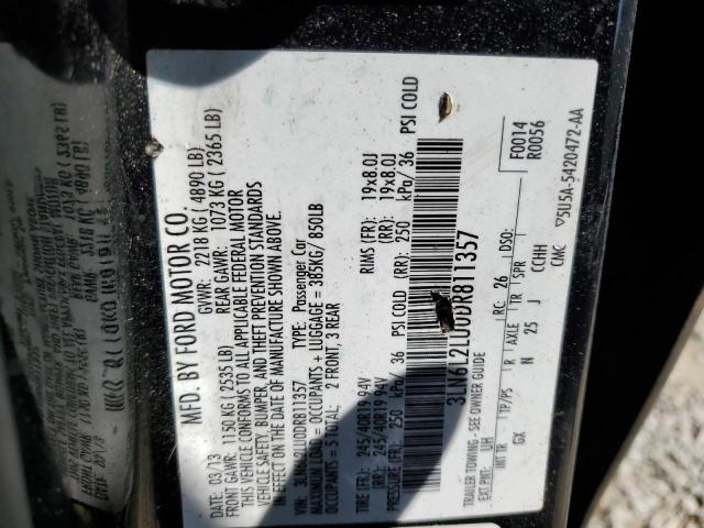 Photo 11 VIN: 3LN6L2LU0DR811357 - LINCOLN MKZ HYBRID 