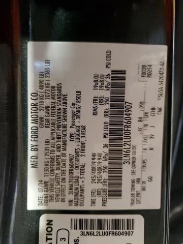 Photo 11 VIN: 3LN6L2LU0FR604907 - LINCOLN MKZ HYBRID 