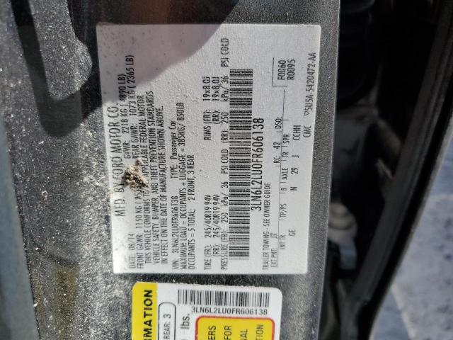 Photo 11 VIN: 3LN6L2LU0FR606138 - LINCOLN MKZ HYBRID 