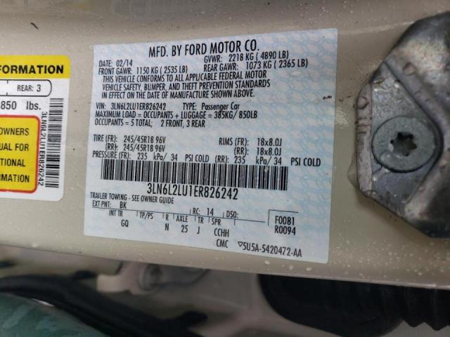 Photo 9 VIN: 3LN6L2LU1ER826242 - LINCOLN MKZ HYBRID 