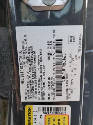 Photo 11 VIN: 3LN6L2LU1FR604673 - LINCOLN MKZ HYBRID 