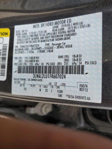 Photo 11 VIN: 3LN6L2LU1FR607024 - LINCOLN MKZ HYBRID 