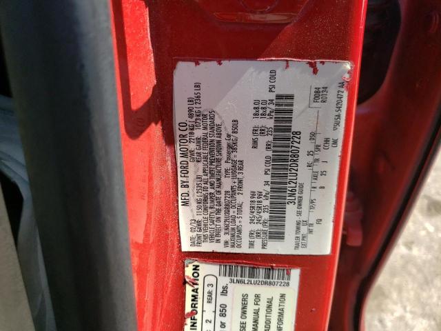 Photo 12 VIN: 3LN6L2LU2DR807228 - LINCOLN MKZ HYBRID 