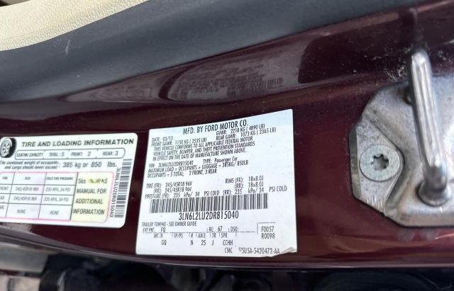 Photo 9 VIN: 3LN6L2LU2DR815040 - LINCOLN MKZ HYBRID 