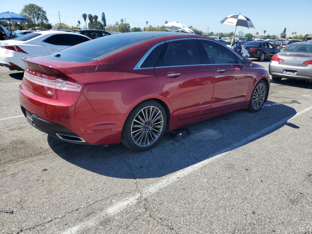 Photo 2 VIN: 3LN6L2LU2ER830414 - LINCOLN MKZ 