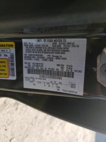 Photo 9 VIN: 3LN6L2LU2ER835483 - LINCOLN MKZ HYBRID 