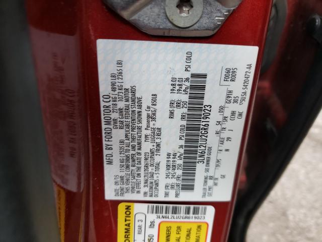 Photo 9 VIN: 3LN6L2LU2GR619023 - LINCOLN MKZ HYBRID 