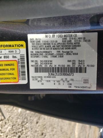 Photo 9 VIN: 3LN6L2LU3ER806073 - LINCOLN MKZ HYBRID 