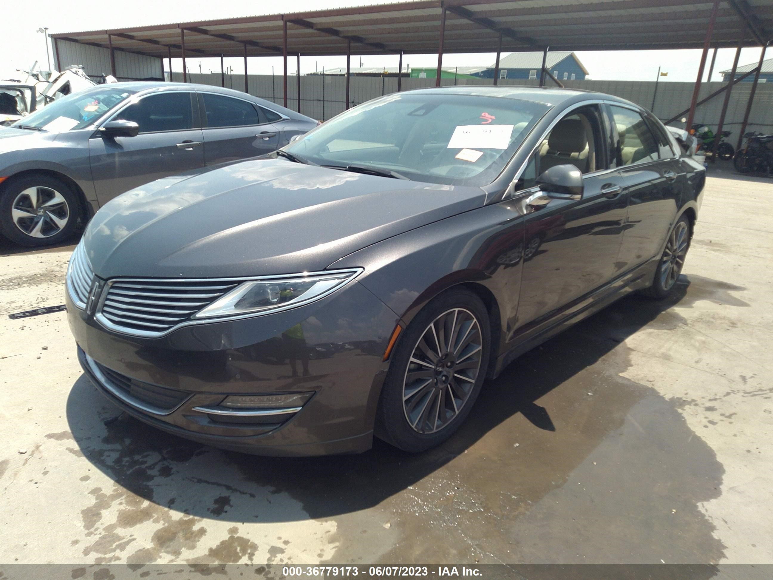 Photo 1 VIN: 3LN6L2LU3GR608371 - LINCOLN MKZ 