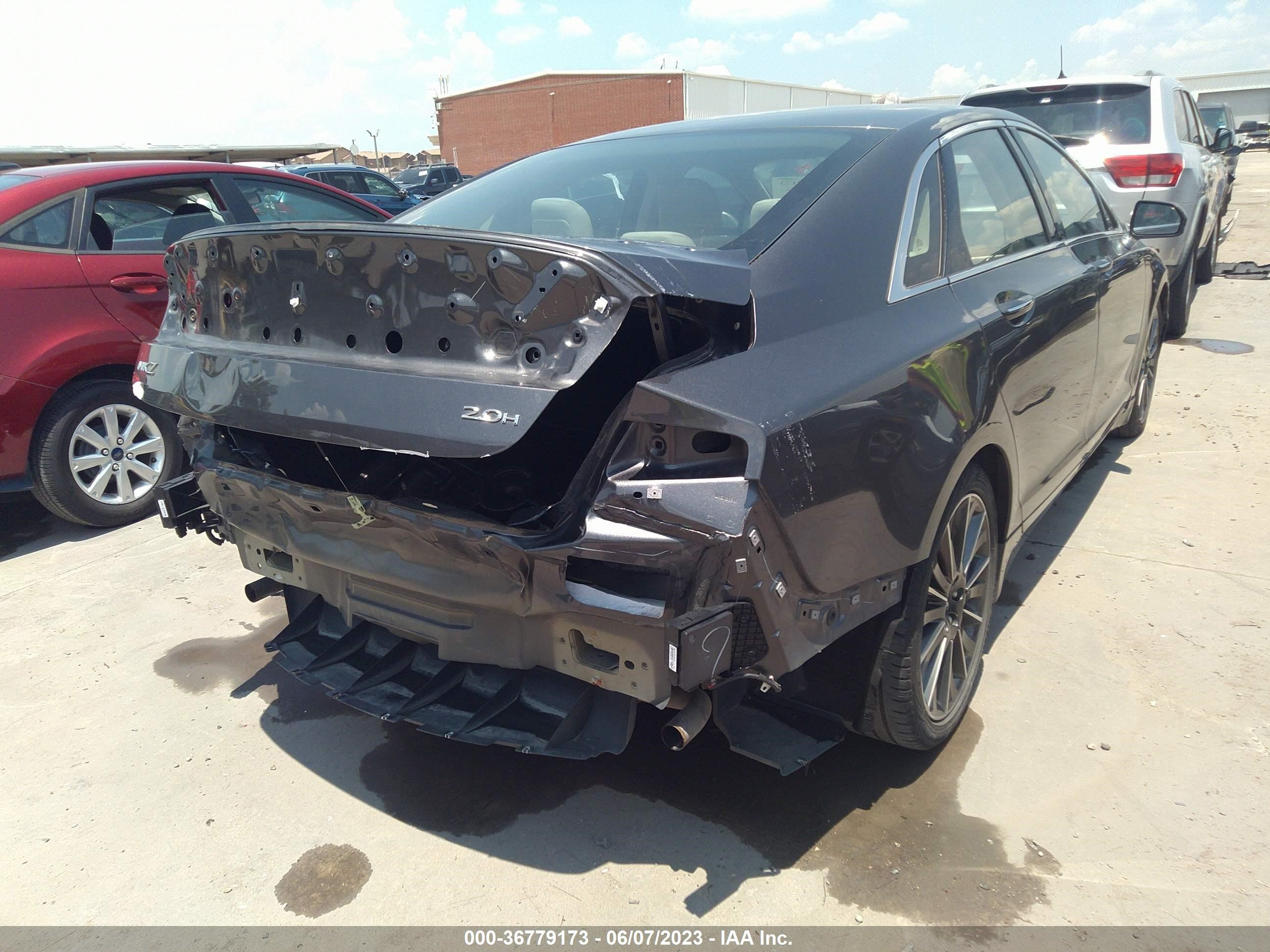 Photo 5 VIN: 3LN6L2LU3GR608371 - LINCOLN MKZ 