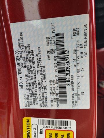 Photo 11 VIN: 3LN6L2LU3GR623162 - LINCOLN MKZ HYBRID 