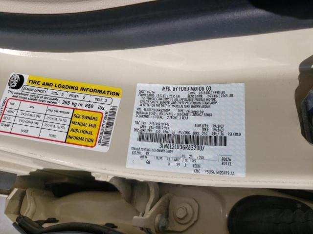 Photo 9 VIN: 3LN6L2LU3GR632007 - LINCOLN MKZ HYBRID 