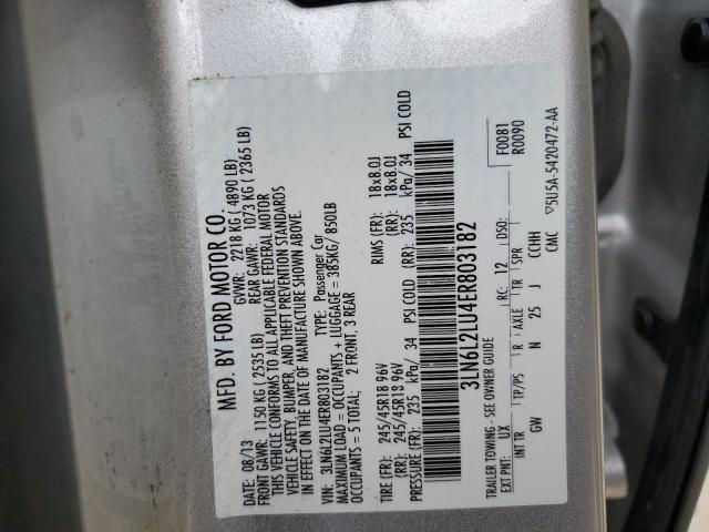 Photo 11 VIN: 3LN6L2LU4ER803182 - LINCOLN MKZ HYBRID 