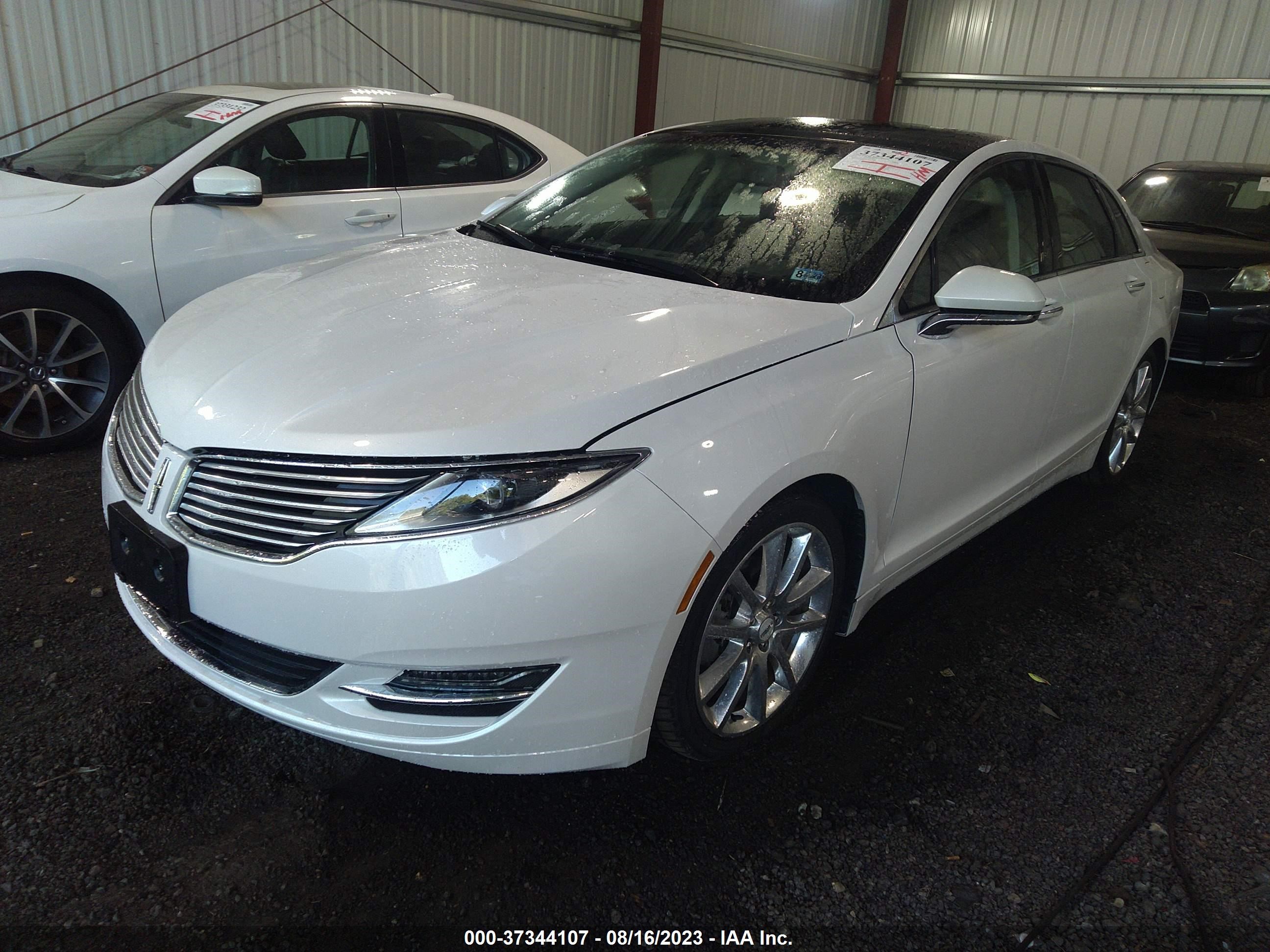 Photo 1 VIN: 3LN6L2LU4GR606337 - LINCOLN MKZ 