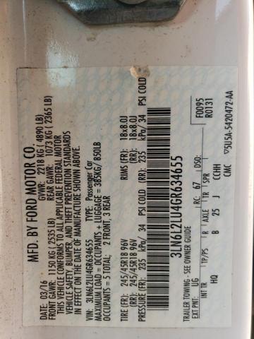 Photo 11 VIN: 3LN6L2LU4GR634655 - LINCOLN MKZ HYBRID 