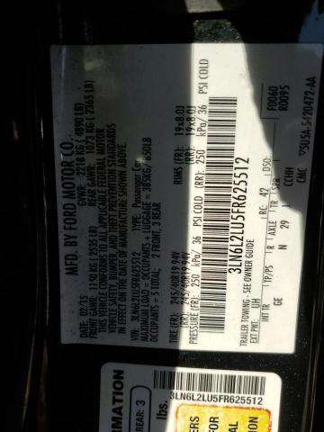 Photo 9 VIN: 3LN6L2LU5FR625512 - LINCOLN MKZ HYBRID 