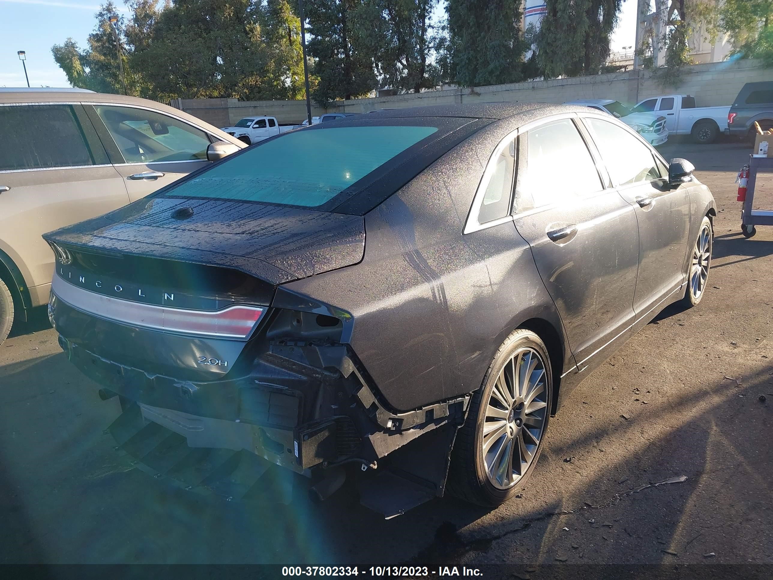 Photo 3 VIN: 3LN6L2LU6ER801823 - LINCOLN MKZ 