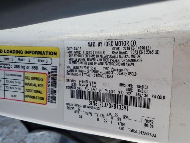 Photo 11 VIN: 3LN6L2LU7DR813591 - LINCOLN MKZ HYBRID 