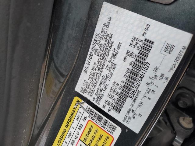 Photo 11 VIN: 3LN6L2LU7GR611029 - LINCOLN MKZ 