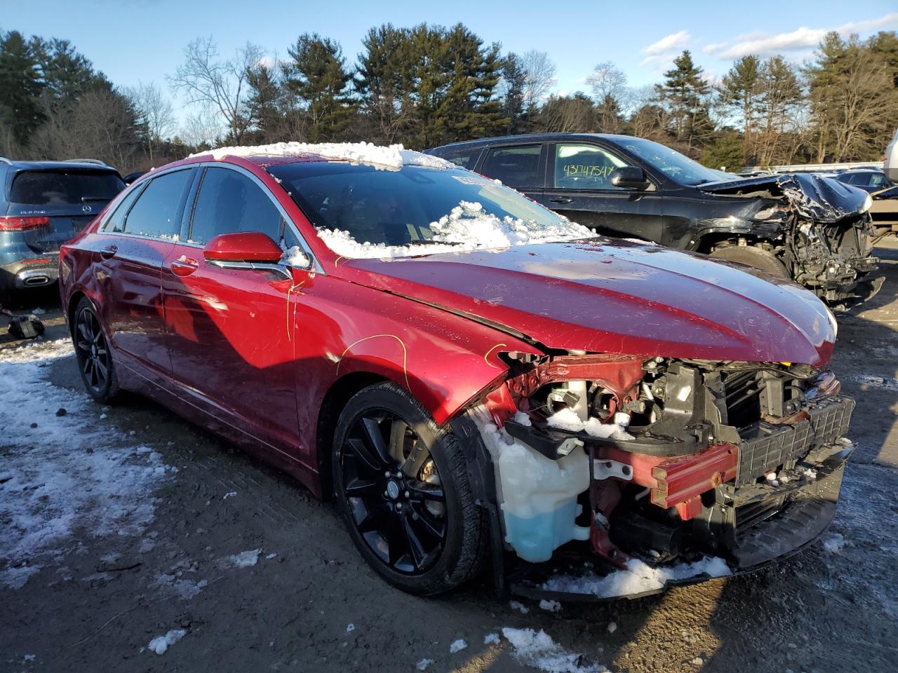 Photo 3 VIN: 3LN6L2LU8FR602144 - LINCOLN MKZ 