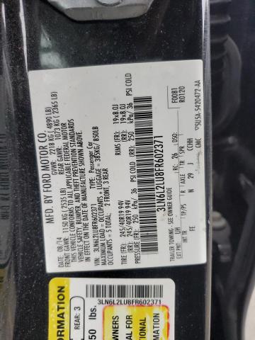 Photo 11 VIN: 3LN6L2LU8FR602371 - LINCOLN MKZ HYBRID 