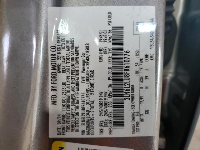 Photo 11 VIN: 3LN6L2LU8FR610776 - LINCOLN MKZ HYBRID 