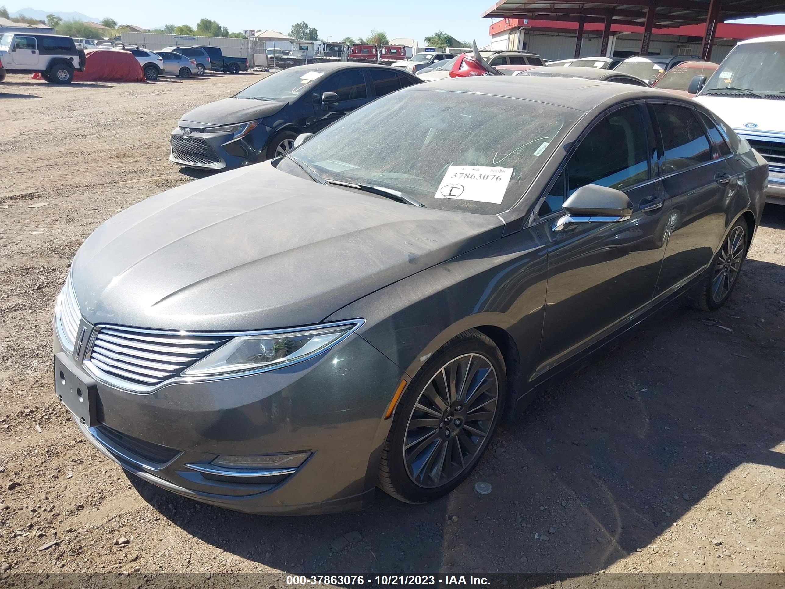 Photo 1 VIN: 3LN6L2LU8GR617891 - LINCOLN MKZ 