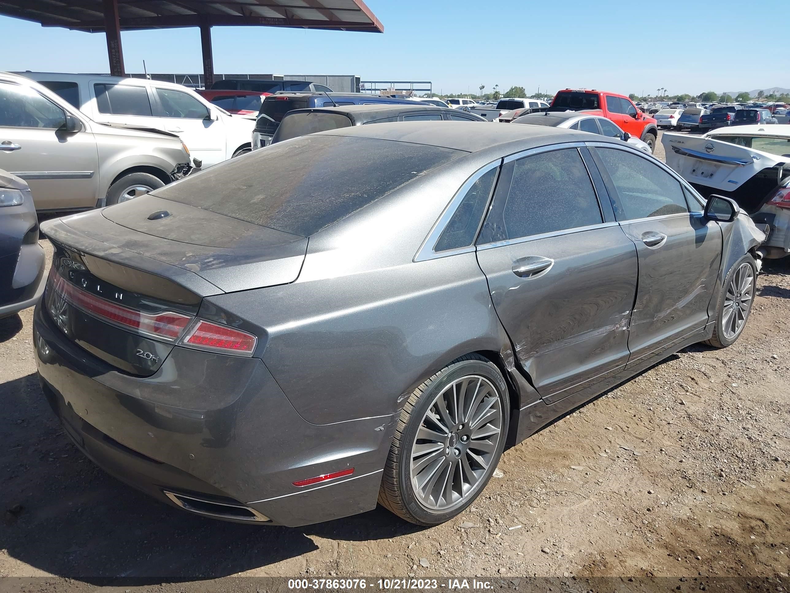 Photo 3 VIN: 3LN6L2LU8GR617891 - LINCOLN MKZ 