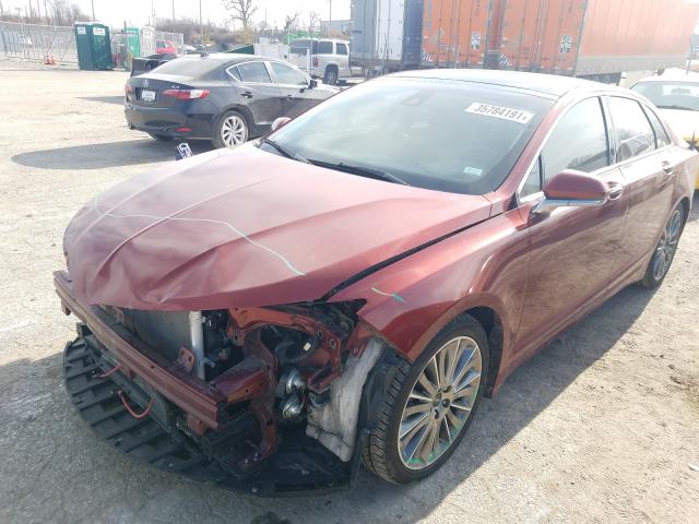 Photo 1 VIN: 3LN6L2LU9ER805560 - LINCOLN MKZ HYBRID 