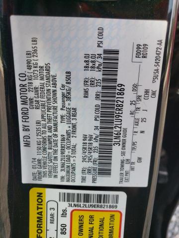 Photo 11 VIN: 3LN6L2LU9ER821869 - LINCOLN MKZ HYBRID 