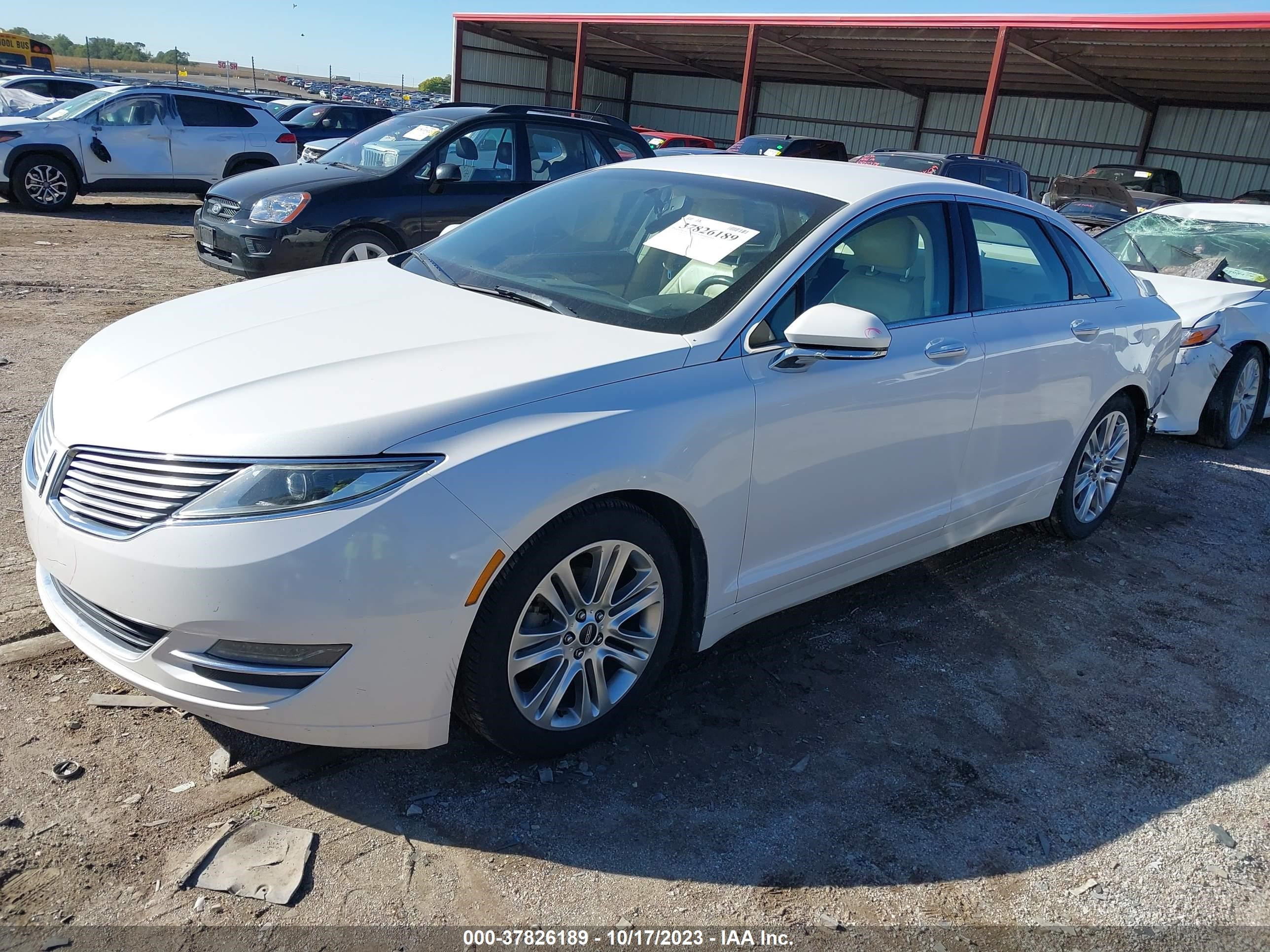 Photo 1 VIN: 3LN6L2LU9ER827624 - LINCOLN MKZ 