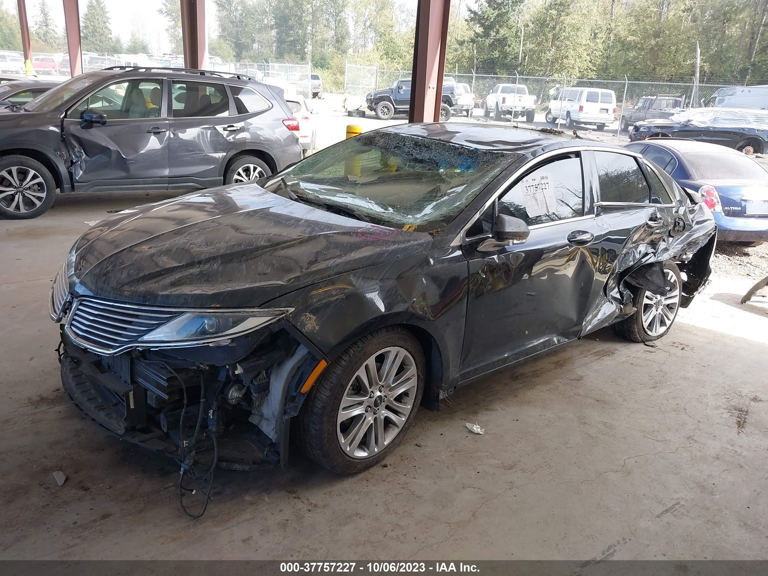 Photo 1 VIN: 3LN6L2LU9FR620863 - LINCOLN MKZ 